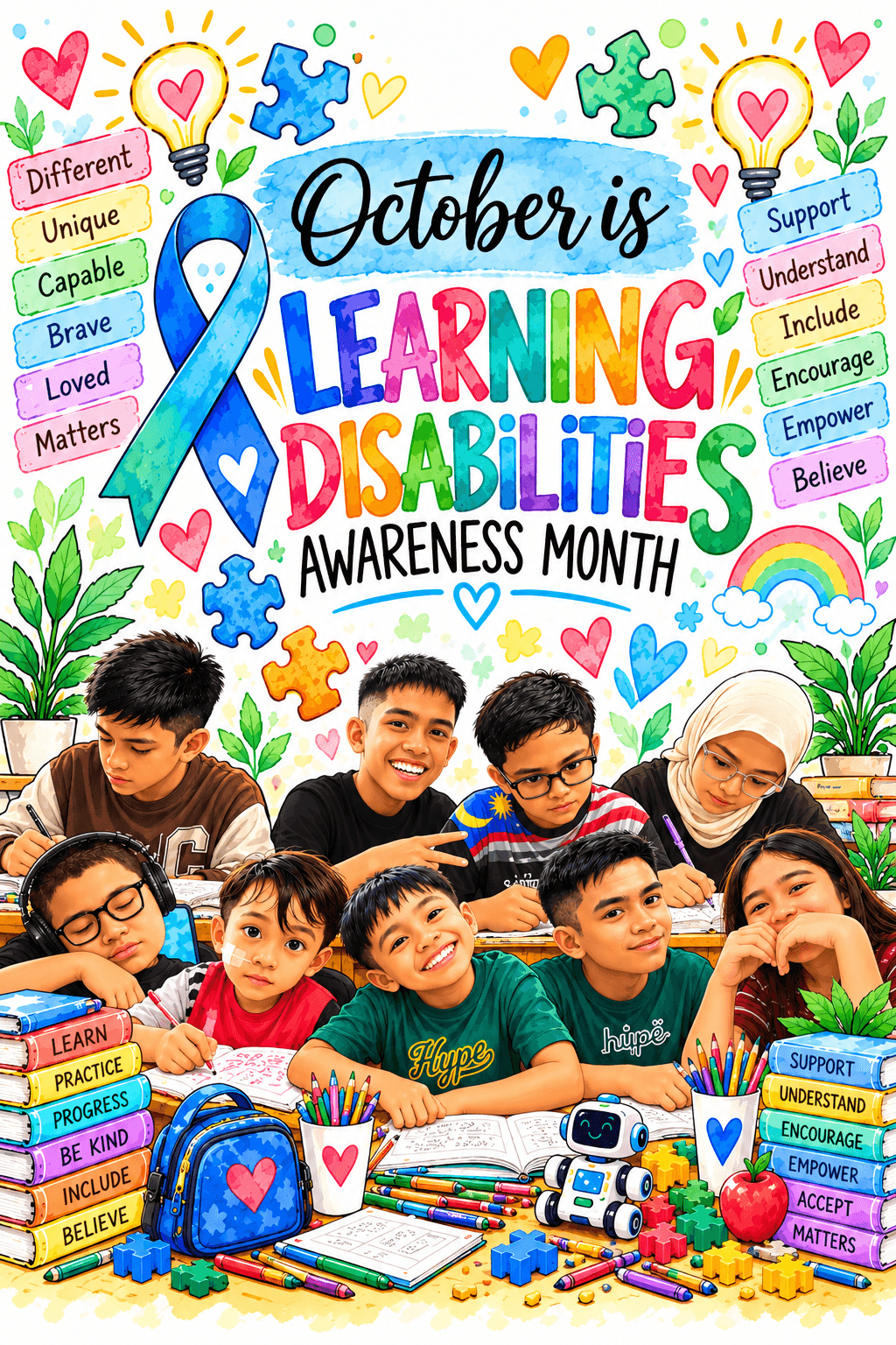 LEARNING DISABILITIES AWARENESS MONTH